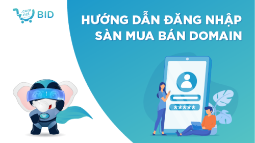 Hướng dẫn đăng nhập tài khoản Sàn tên miền