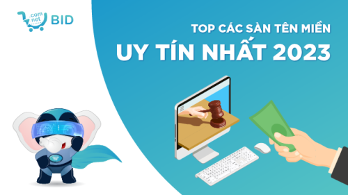 Top các sàn giao dịch tên miền uy tín nhất 2023